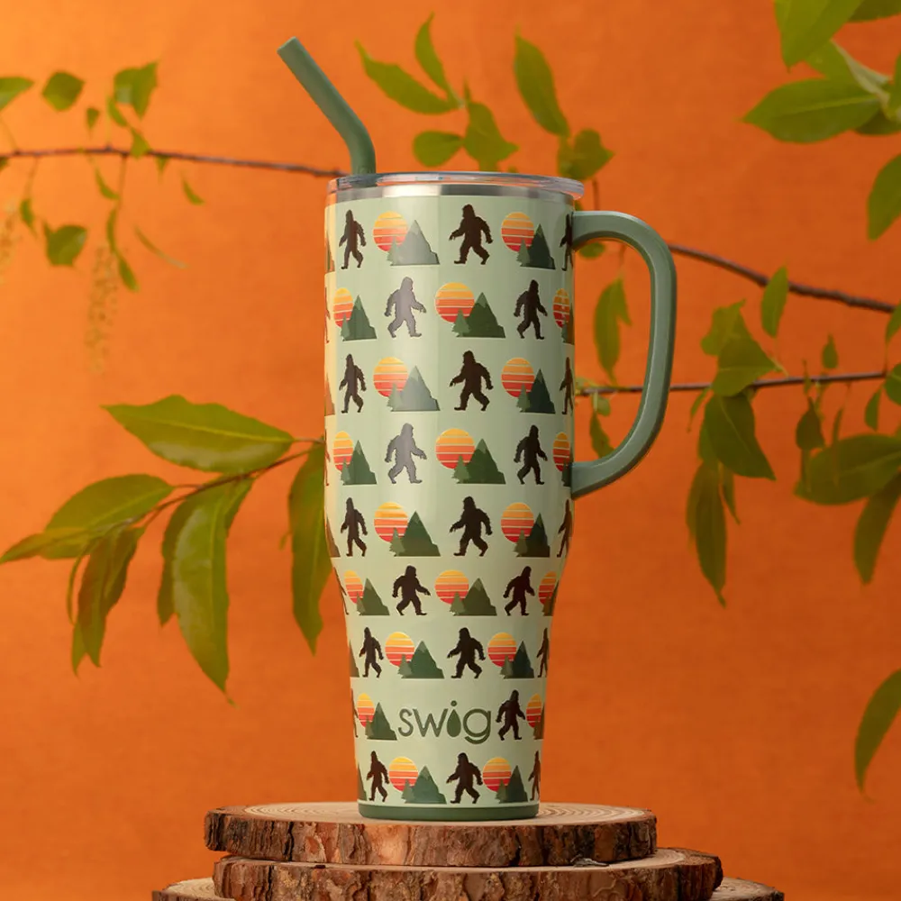 Swig Life Tumblers New Sizes!|Travel Mugs^Wild Thing 40oz Mega Mug w/Handle -