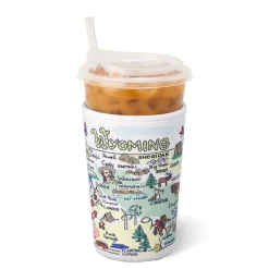 Swig Life Drink Coolies New Sizes!^Wyoming Medium Iced Cup Coolie